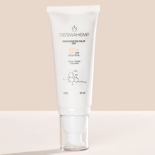 Fotoprotector Solar SPF 50+ | Protección Mineral de Amplio Espectro