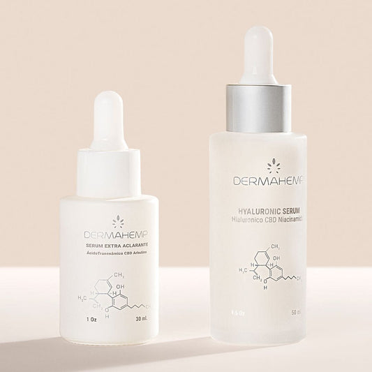 Dúo Piel Eterna | Serum Hialurónico + Serum Extra Aclarante