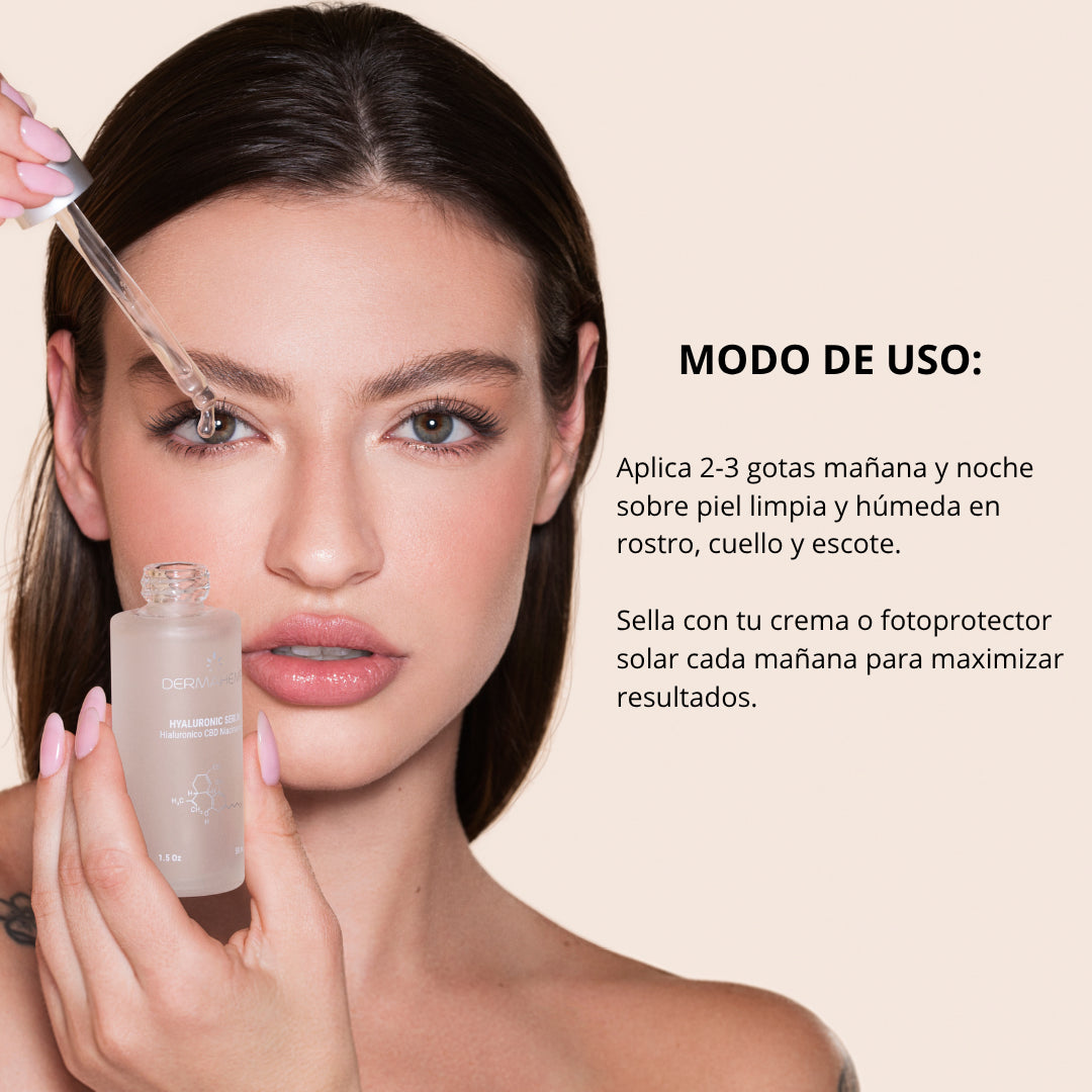 Hyaluronic Serum | Hidratación Profunda y disminuye líneas de expresión