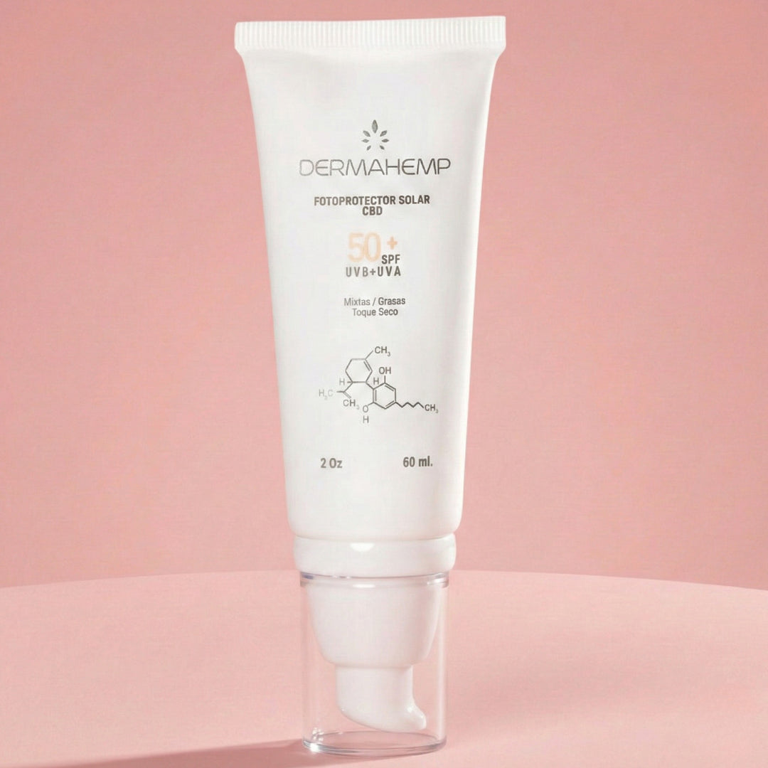 Fotoprotector Solar SPF 50+ | Protección Mineral de Amplio Espectro